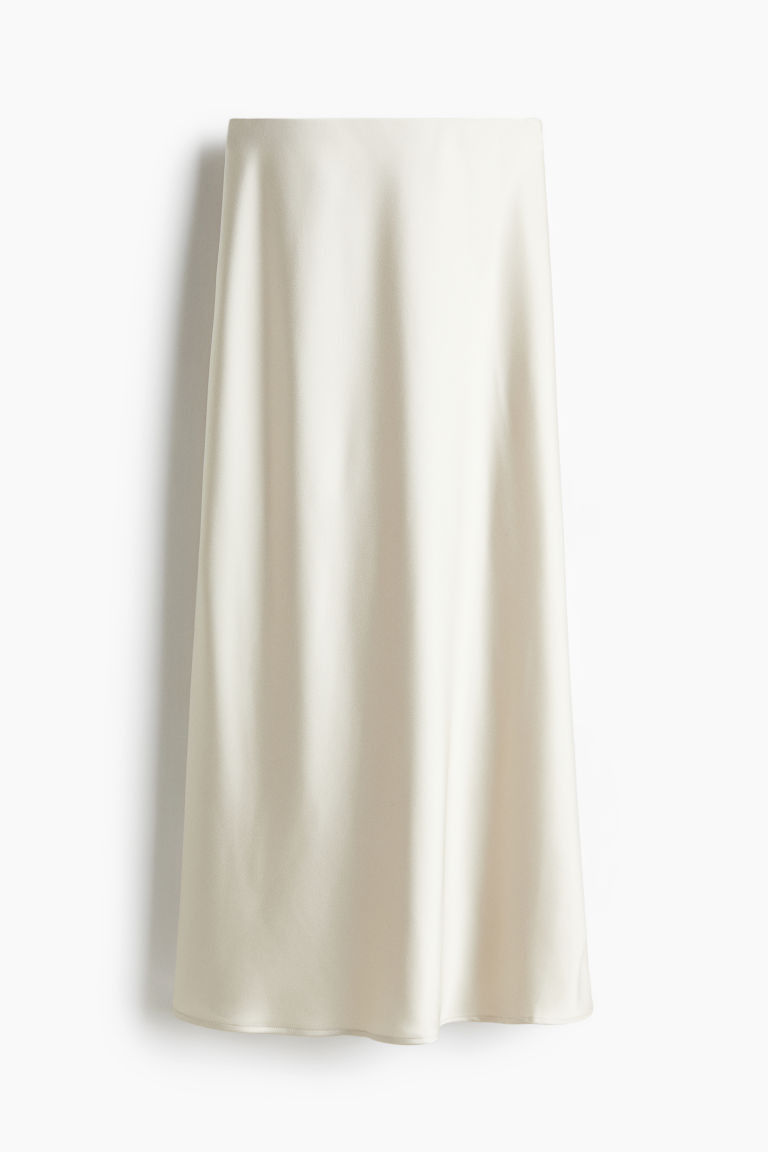 Maxi Skirt - Light beige - Ladies | H&M US | H&M (US + CA)