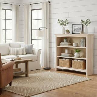 International Concepts 36 in. H Unfinished Solid Wood 3-Shelf Standard Bookcase SH-38236A - The H... | The Home Depot