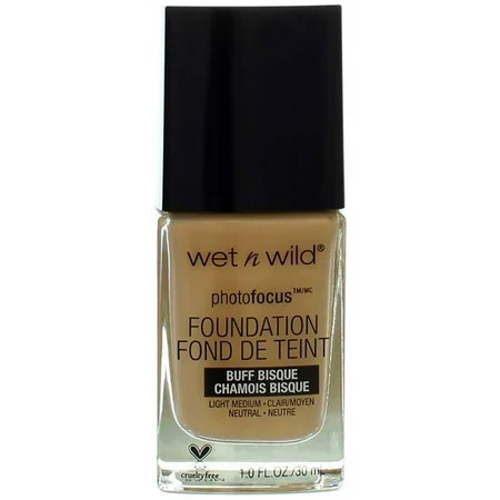 (3 Pack) WET N WILD Photo Focus Foundation - Buff Bisque | Walmart (US)