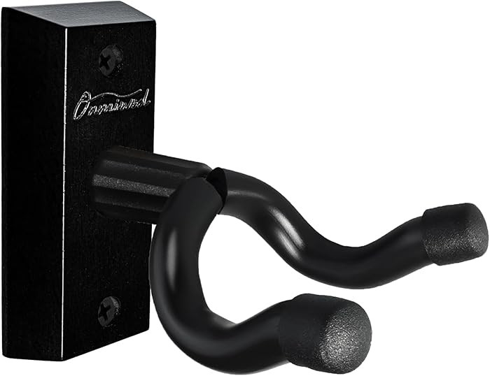 Onmiwod Guitar Wall Mount, Real Hardwood Guitar Hanger, U-Shaped Guitar Wall Hanger Mount, Guitar... | Amazon (US)