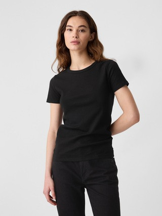 Ribbed Crewneck T-Shirt | Gap Factory | Gap Factory