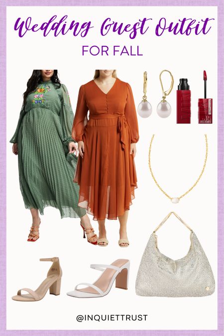 Check out this fall outfit idea that you can wear as a wedding guest!
#outfitinspo #formalwear #fashionfinds #curvyoutfit

#LTKFind #LTKstyletip #LTKcurves