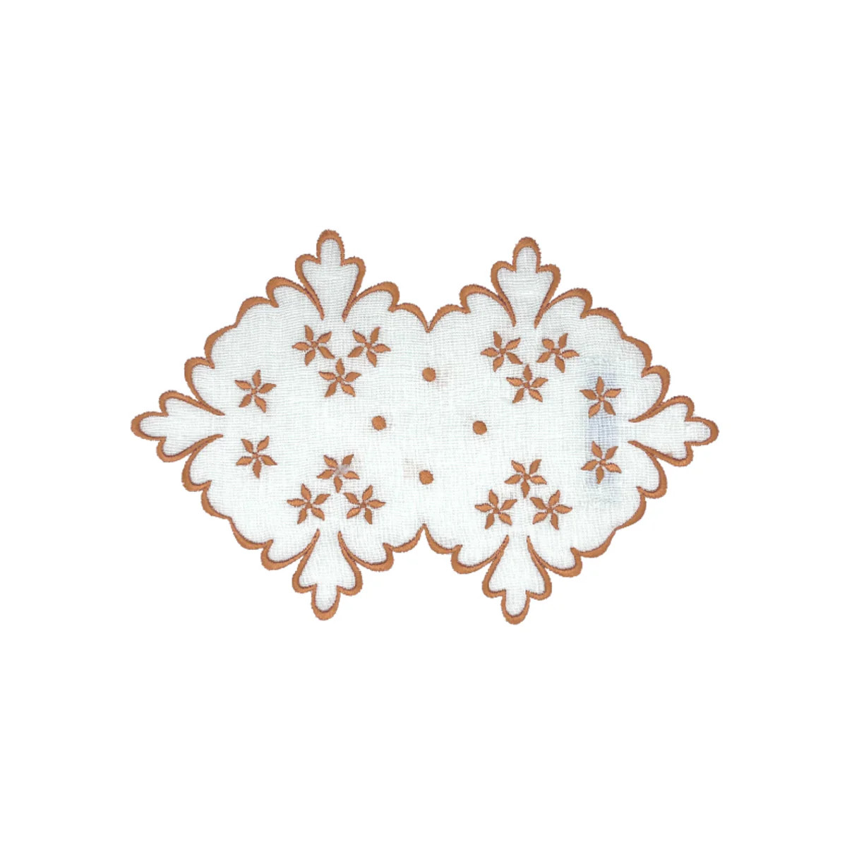 Celeste Linen Cocktail Napkin (Set of 4) | Tangerine | Christian Ladd Home