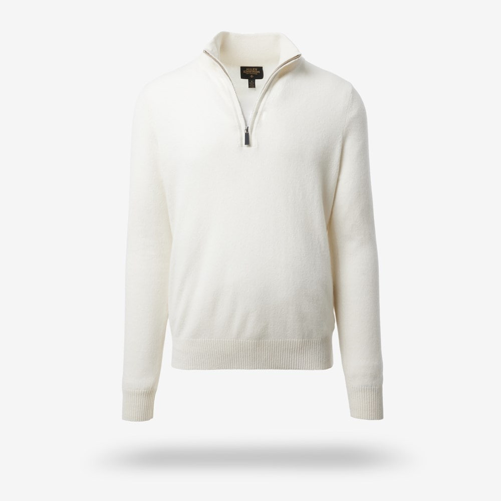 Cashmere Quarter-zip Sweater | Allen Edmonds