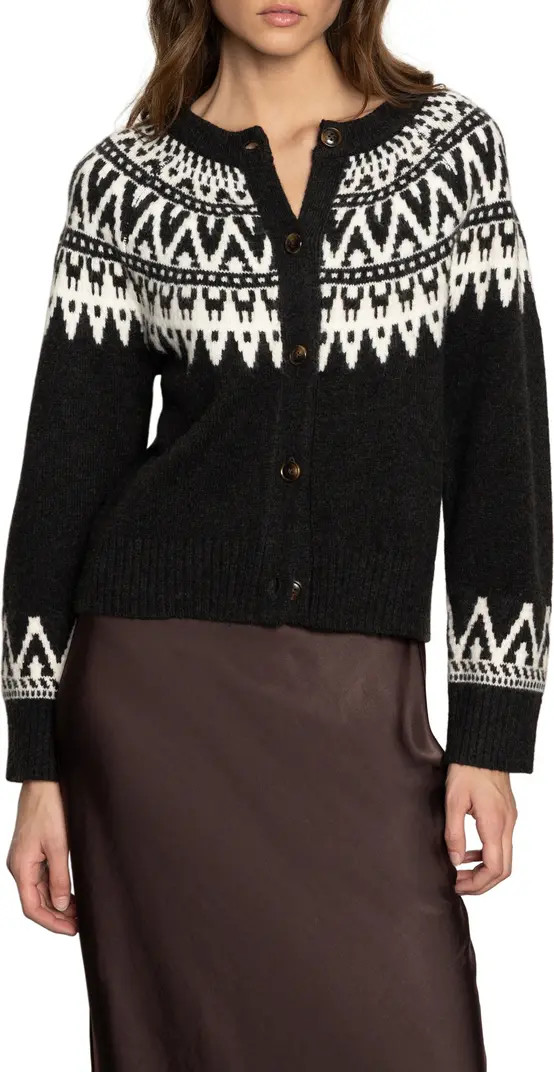 Fair Isle Crewneck Cardigan | Nordstrom