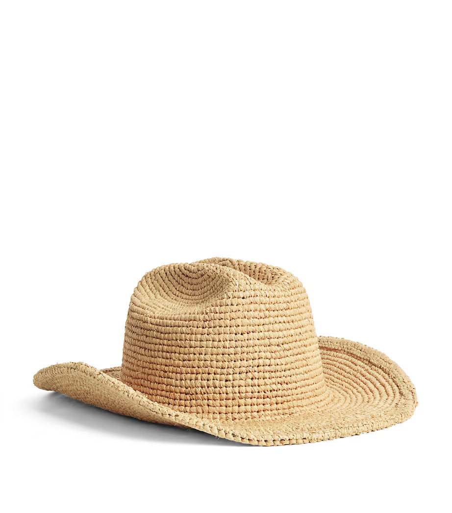 Raffia Cowboy Hat | Harrods