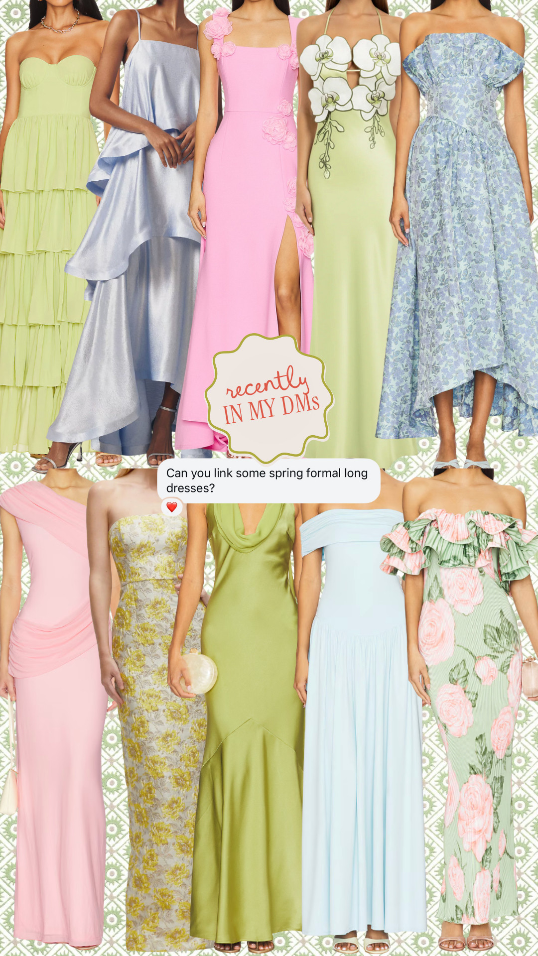 Spring formal dresses!! Linking lots of others I love too 

 #LTKWedding