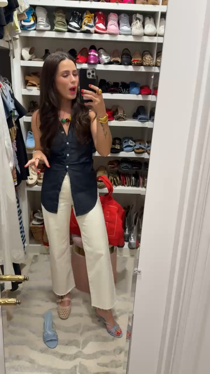 Madewell Wide Leg Jeans Outfit That’s Structured but Comfortable 

 #LTKootd