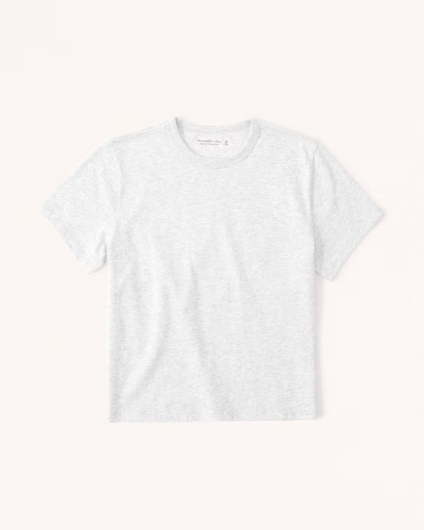 Women's Essential Body-Skimming Tee | Women's Tops | Abercrombie.com | Abercrombie & Fitch (US)