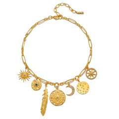 Ryan Statement Charm Necklace | Sequin