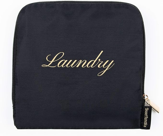 Travel Fanatics Washable Travel Laundry Bag for Delicates, Foldable, Compact with Zipper and Draw... | Amazon (US)