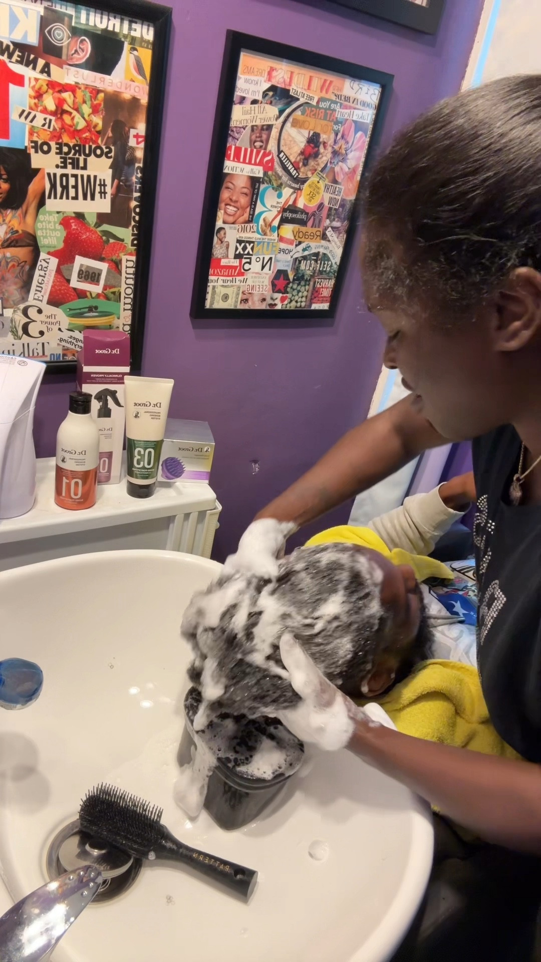 Our New Fall Favorite..This was the best smelling shampoo& conditioner I’ve ever smelt!!

 It gives apple and cinnamon mmmmm..

It made his hair so soft & manageable! Dr groot thank you 

#LTKFamily #LTKBeauty #LTKFallSale