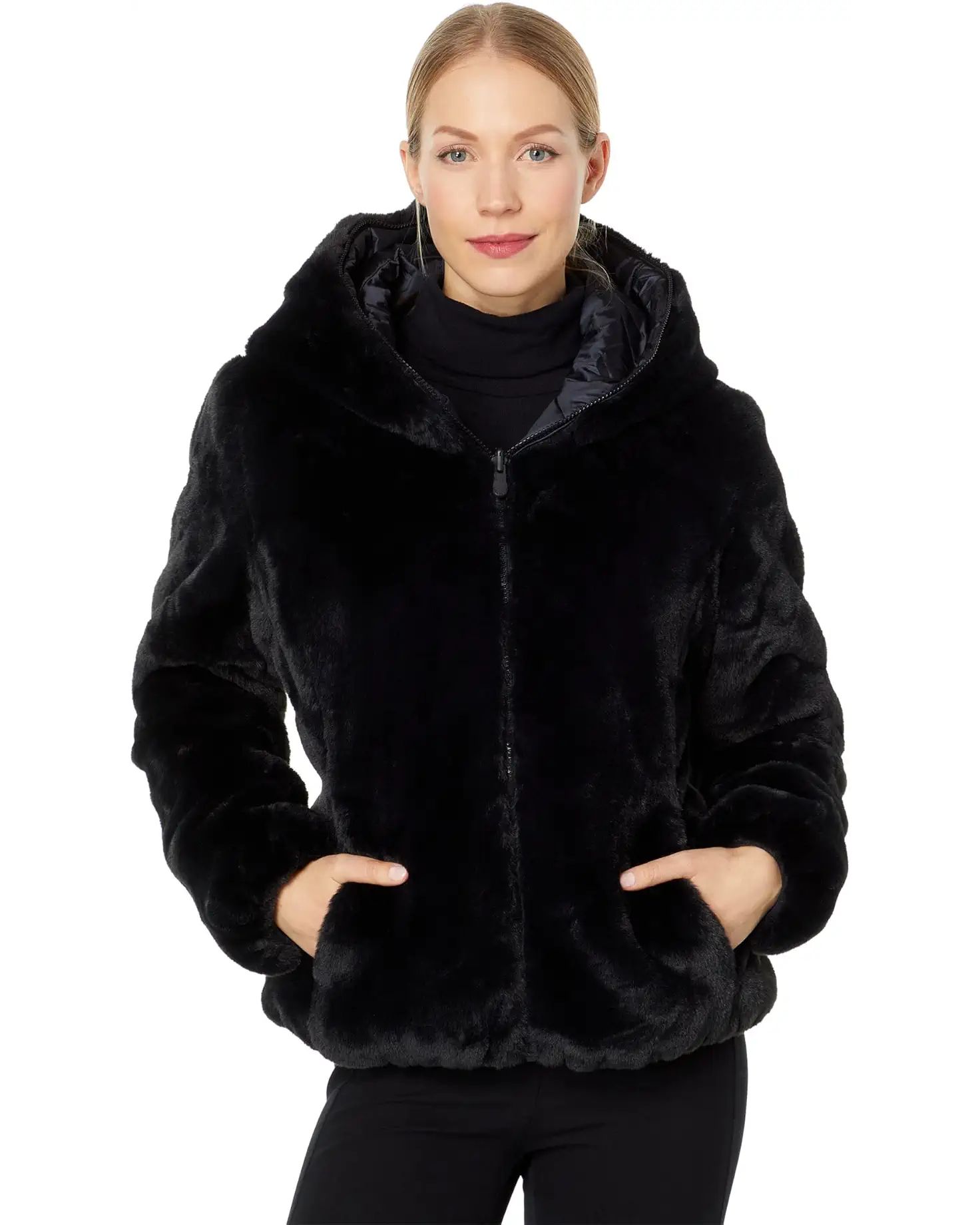 Laila - Short Reversible Faux Fur | Zappos