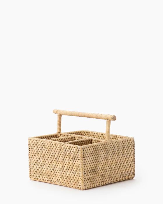 Rattan Utensil Caddy | McGee & Co.