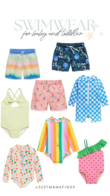 Toddler and baby summer swimwear! 

Boys swim, baby, girls, toddler, summer essentials, summer swim suits 

#LTKKids #LTKBaby #LTKSwim