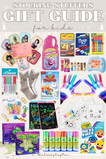Gift guide for kids stocking stuffers, stocking stuffers for kids, kids stocking stuffers 

#LTKkids #LTKGiftGuide #LTKCyberWeek