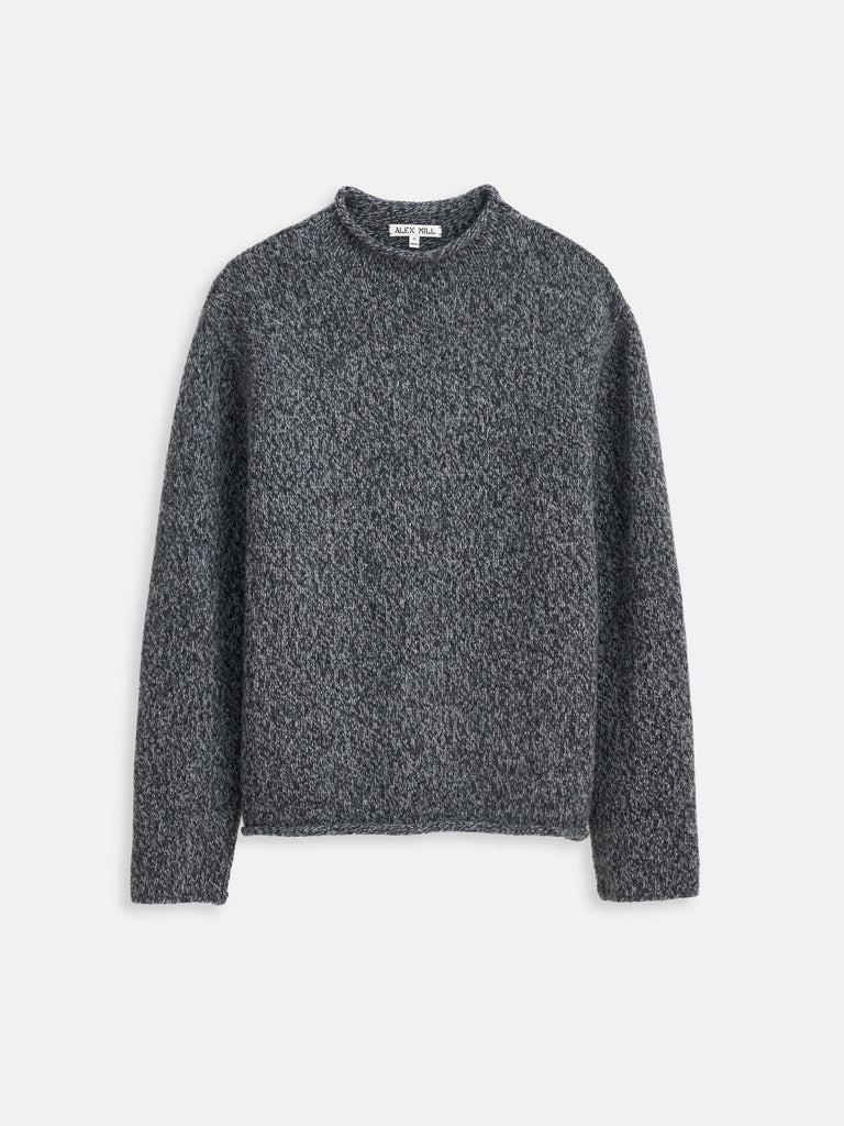 Marled Rollneck In Merino Wool | Alex Mill