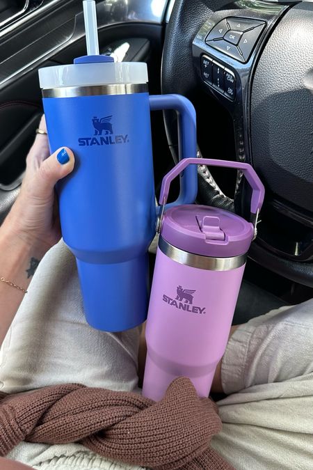 #Stanleypartner you all know how much I love all things Stanley! These are my top two favorite tumblers and my go to to make sure I’m staying hydrated and drinking enough water throughout the day! 

The flow state quencher H2 .0 Tumblr 40 ounce 
The ice flow flip straw tumbler 30 ounce

@stanley_brand 

#LTKstyletip #LTKfindsunder50 #LTKSeasonal