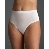 EBY Women's Pearl Sheer High Cut Panties, Seamless | Size: Large | EBY (US)