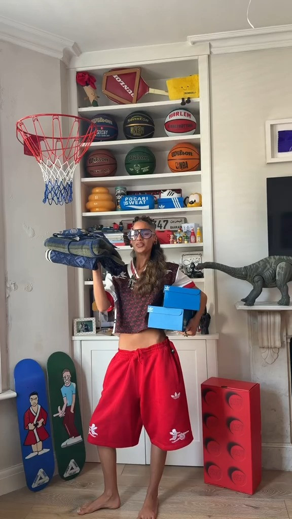 Styling my new Adidas X Edison Chen faves ⭐️

street wear, sports wear, athleisure, jorts, spring outfit, sambas, blue light glasses 

 #LTKspring #LTKsummer #LTKjeans