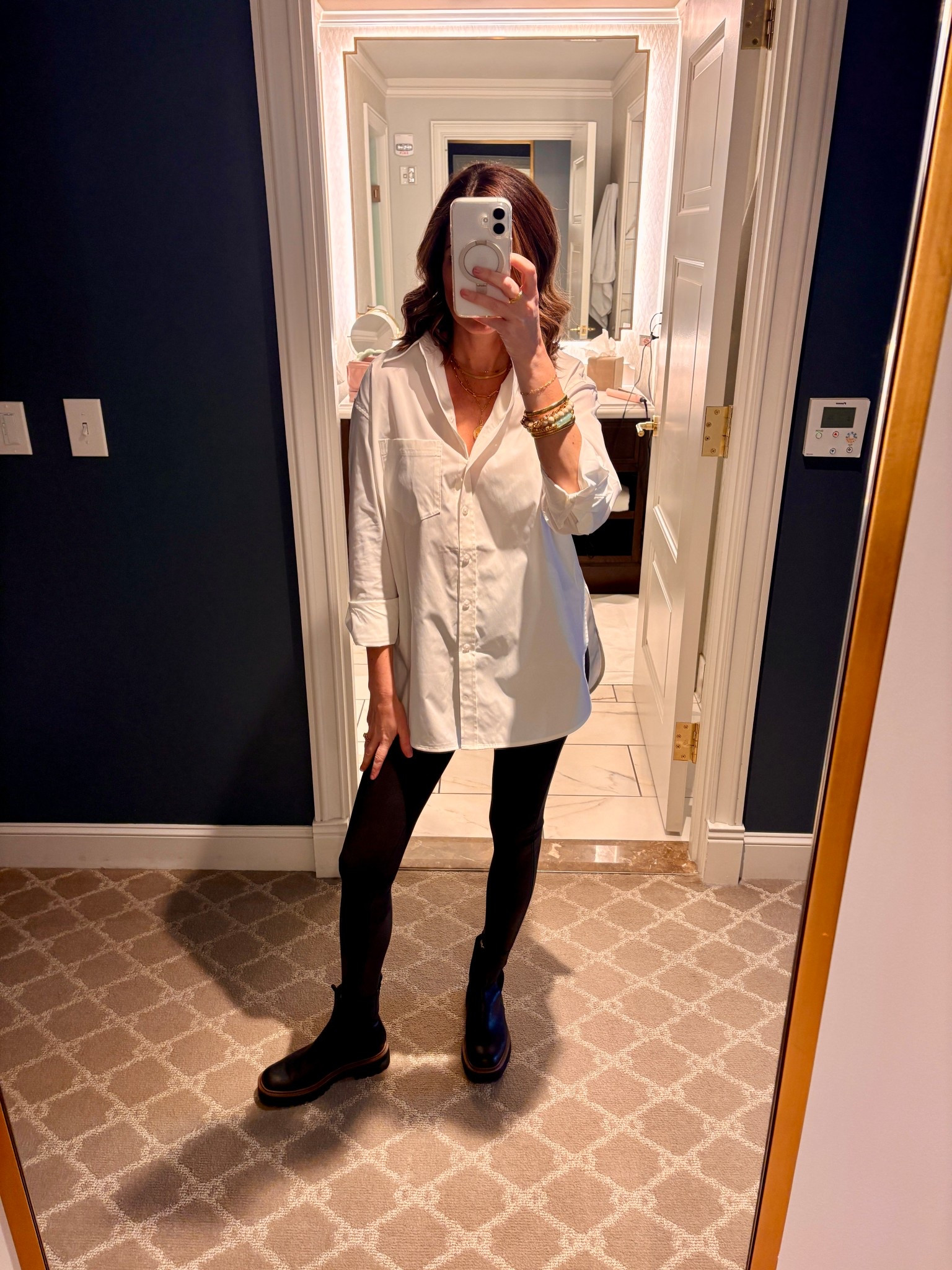 A good white button up never goes out of style. And this one never wrinkles!

#LTKWorkwear #LTKOver40 #LTKootd