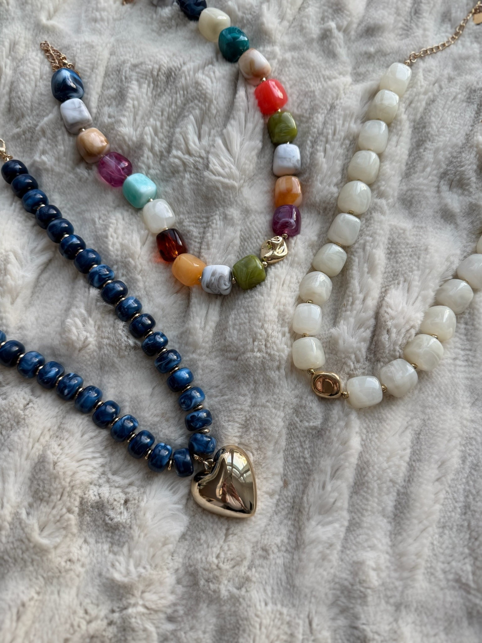 the easiest way to elevate any outfit. these statement necklaces add the perfect pop, whether you want something bold and colorful or a more neutral, everyday look

beaded necklace, statement jewelry, layered necklaces, colorful accessories, neutral jewelry, everyday style, outfit accessories, chunky necklace, summer accessories, fashion finds, annabrstyle 

#LTKSeasonal #LTKMothersDay #LTKootd