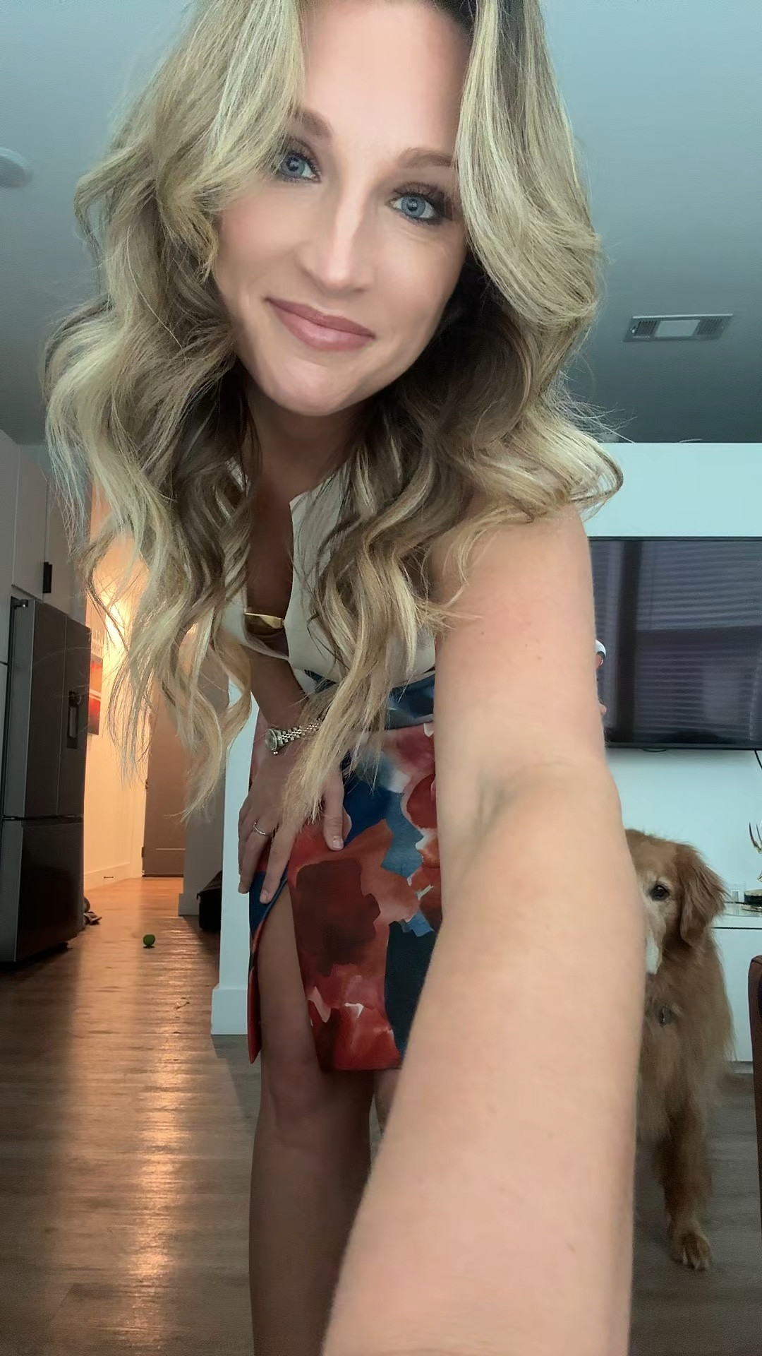 Love this floral dress by Donna Karen! Very classy and comfortable! #FloralDress #Dress #RedShoes

#LTKWorkwear #LTKStyleTip #LTKFindsUnder50