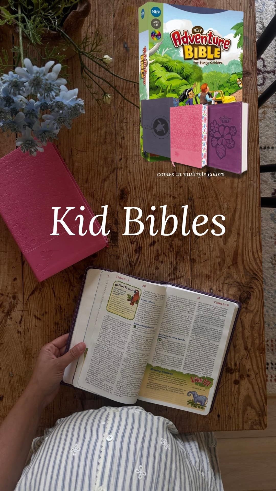Bibles perfect for kids!

#LTKmomlife #LTKBaby #LTKKids
