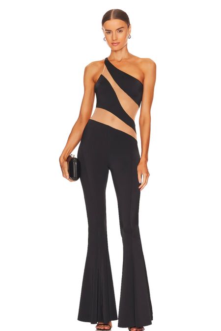 This jumpsuit looks amazing on women with a curvy figure!

Black jumpsuit, going out outfit, black jumpsuit with mesh, mesh jumpsuit, black jumpsuit with cutouts, sexy jumpsuit, unique jumpsuit, Vegas Outfit

#LTKU #LTKFind