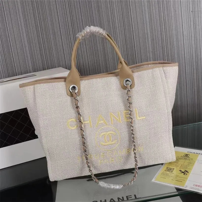 Wholesale Dupe Cha Nel Shopping Bag Luxury Tote Bags Pouches Womens Denim Jeans Bag High Quality ... | DHGate