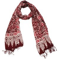 Hand Dyed Batik Scarf Cotton Storm Red White, Lightweight 100% Soft Mother's Day Gift Women Men Head Bali Cover Bold Cloud Nature Pattern | Etsy (US)