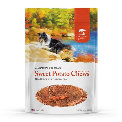 Caledon Farms Sweet Potato and Liver Flavor Chewy Dog Treats - 9.3oz | Target