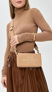 Marc Jacobs Womens The Leather Mini Bag | Amazon (US)