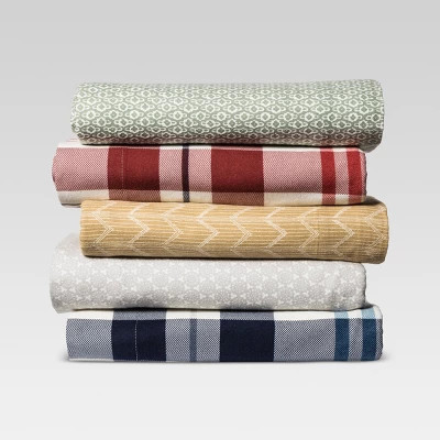Printed Flannel Sheet Set - Threshold™ | Target