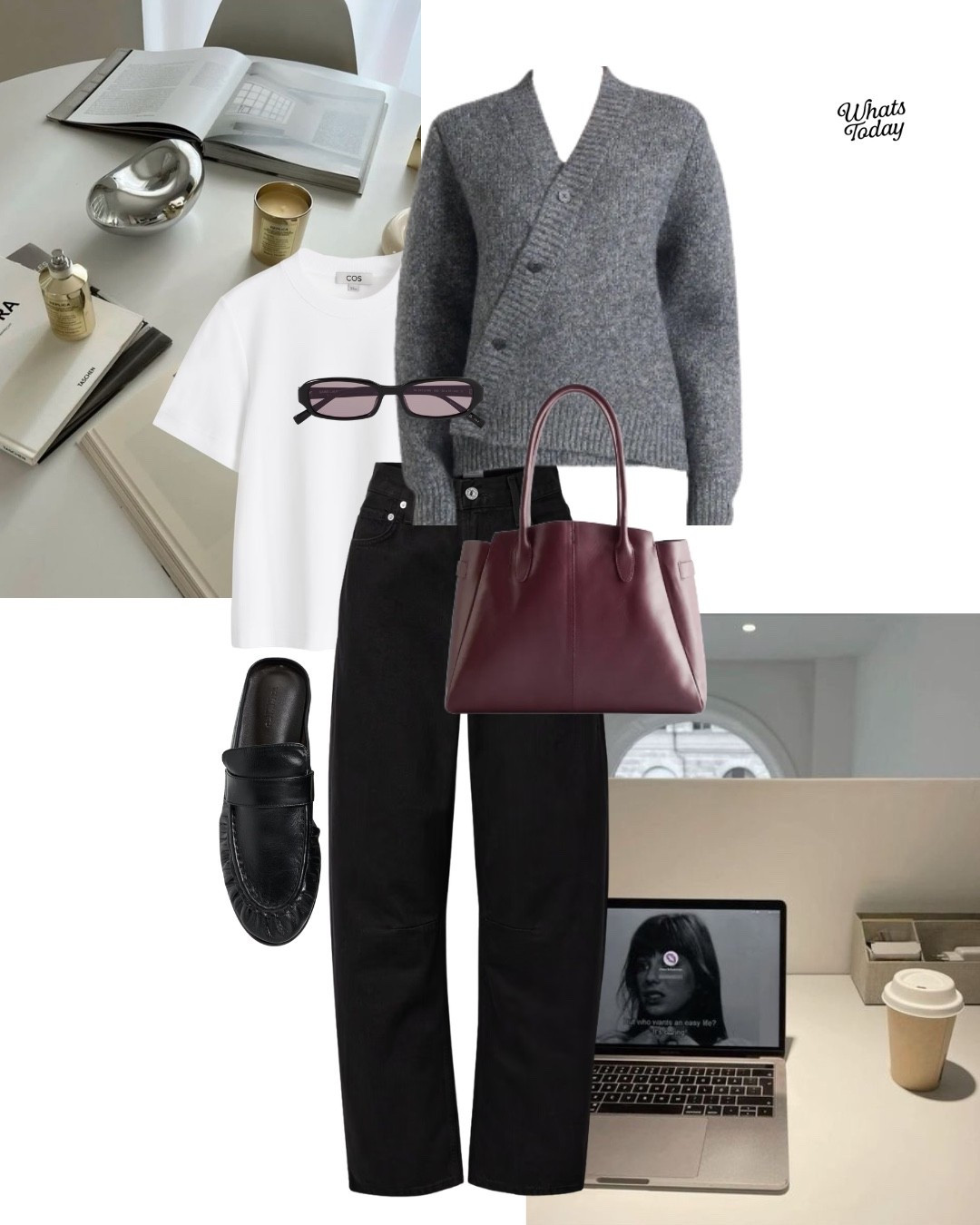 Soft knits, sharp denim, and a hint of burgundy—quiet luxury, done right.

#LTKWorkwear #LTKootd