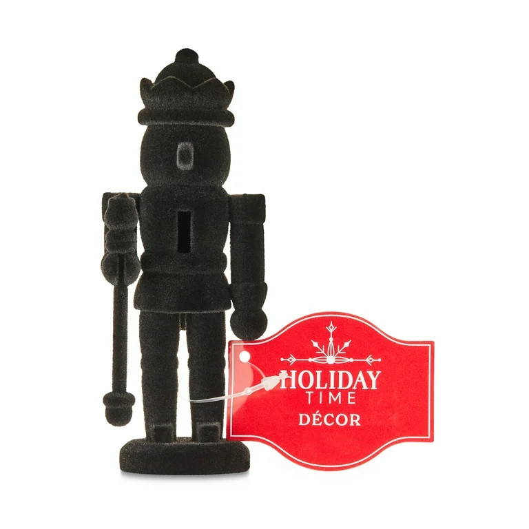 Black Nutcracker, 4.5 in, by Holiday Time | Walmart (US)