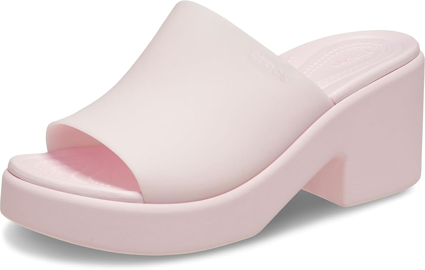 Crocs Women's Brooklyn Slide Heel Heeled Sandal | Amazon (US)
