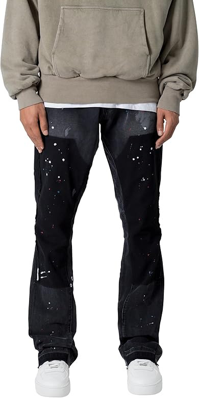 mnml Men's B243 Flare Denim | Amazon (US)