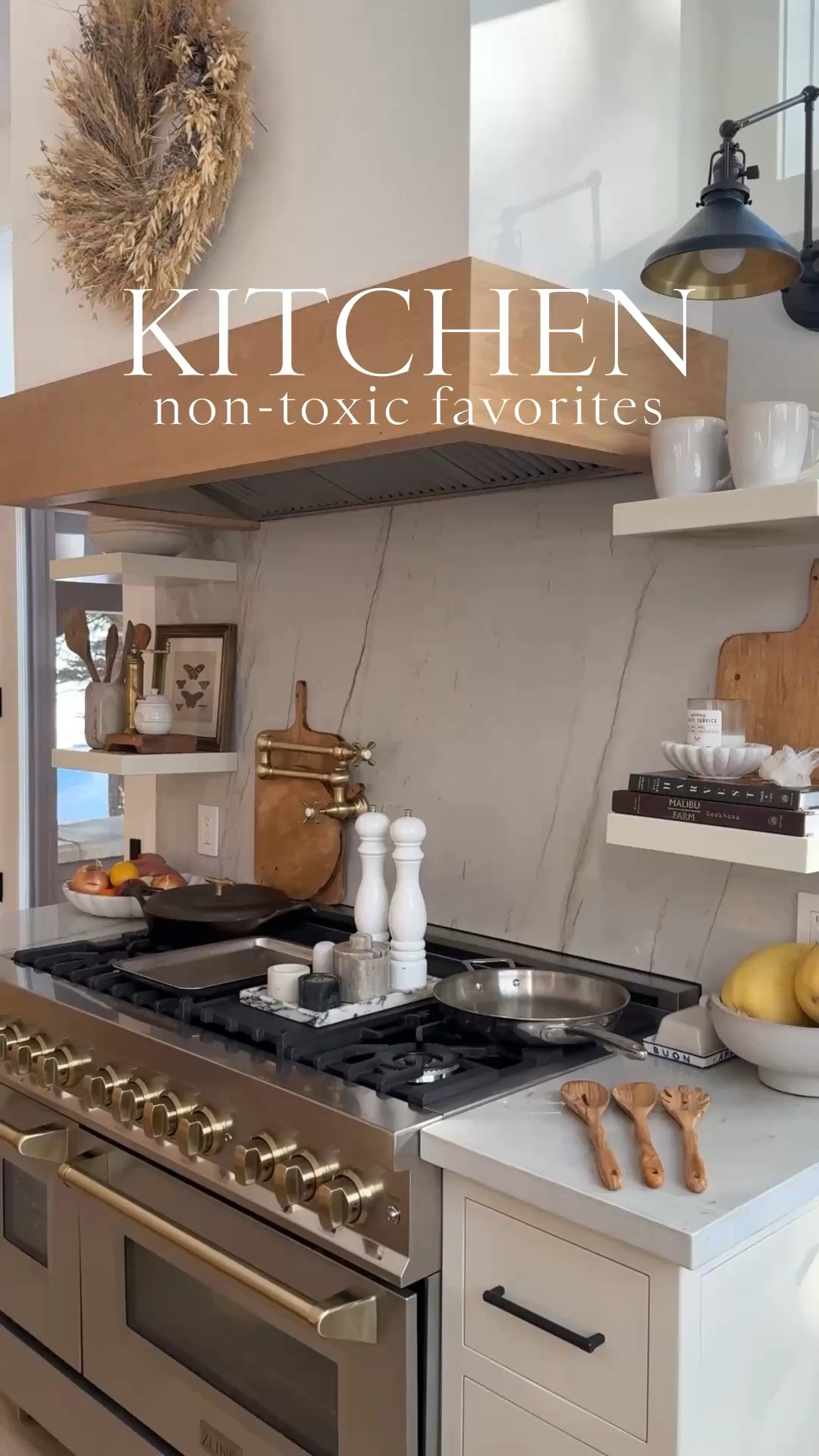 KITCHEN \ non-toxic items I’ve swapped out in the kitchen this year that are safe for my family!
+ cookware - no PFAs
+ cooking utensils - no silicone 
+ stonewear dinnerwear - no lead 
+ silicone bags - bye bye plastic👋🏻
+ coffee maker - no plastic pods & moldy coffee. I also don’t use the plastic top to my stainless steel coffee mug👌🏻


#LTKWatchNow #LTKFindsUnder50 #LTKHome