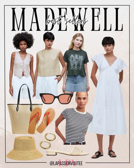 Unlock your summer style with Madewell's Best Sellers! From breezy dresses to classic tops, discover the season's essentials that effortlessly blend comfort and chic. Dive into a curated collection designed for sunny days and endless adventures. Elevate your summer wardrobe with Madewell's must-have pieces. Shop now and soak up the sun!

#LTKstyletip #LTKxMadewell #LTKsalealert