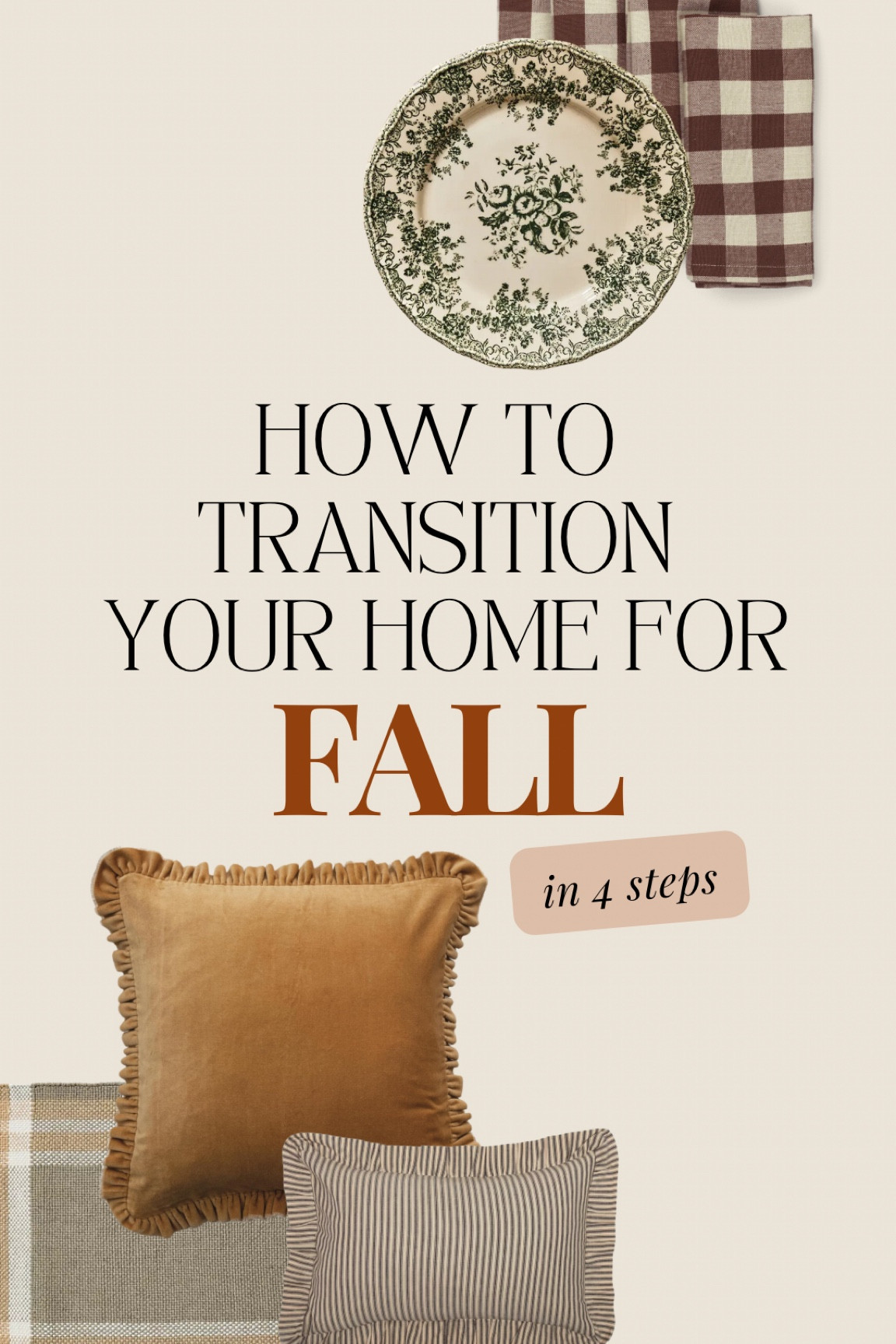 How to transition your home for fall in 4 steps! 

#LTKSeasonal #LTKFindsUnder50 #LTKHome