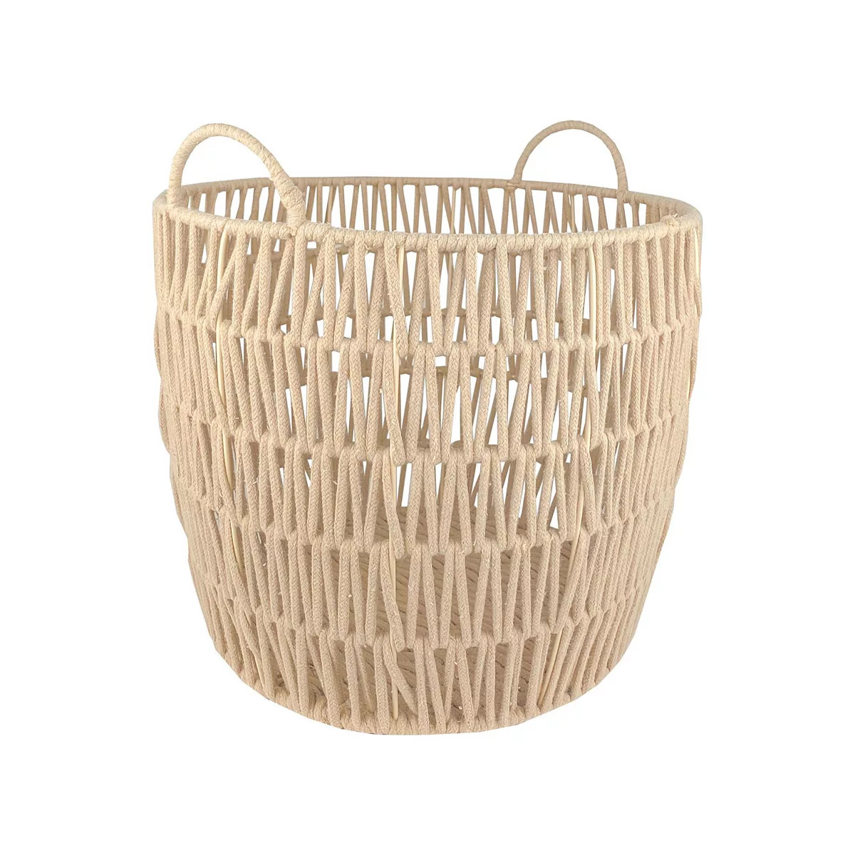 Belle Maison Round Rope Basket | Kohl's