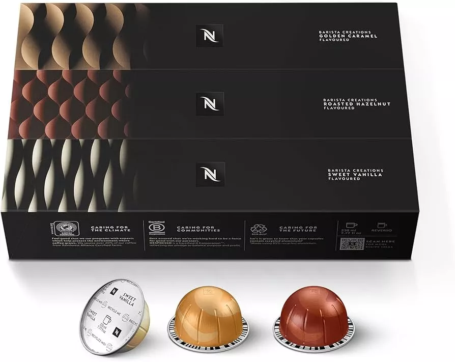 Nespresso Capsules Vertuo Melozio Medium Roast Coffee 30 Count Coffee Pods