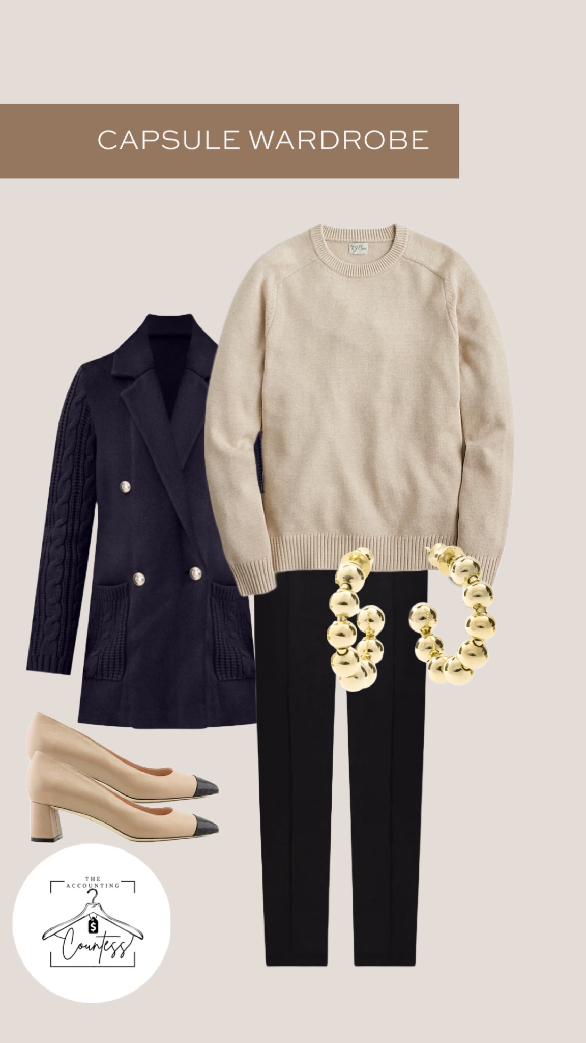 Workwear Winter Capsule wardrobe 

#LTKworkwear