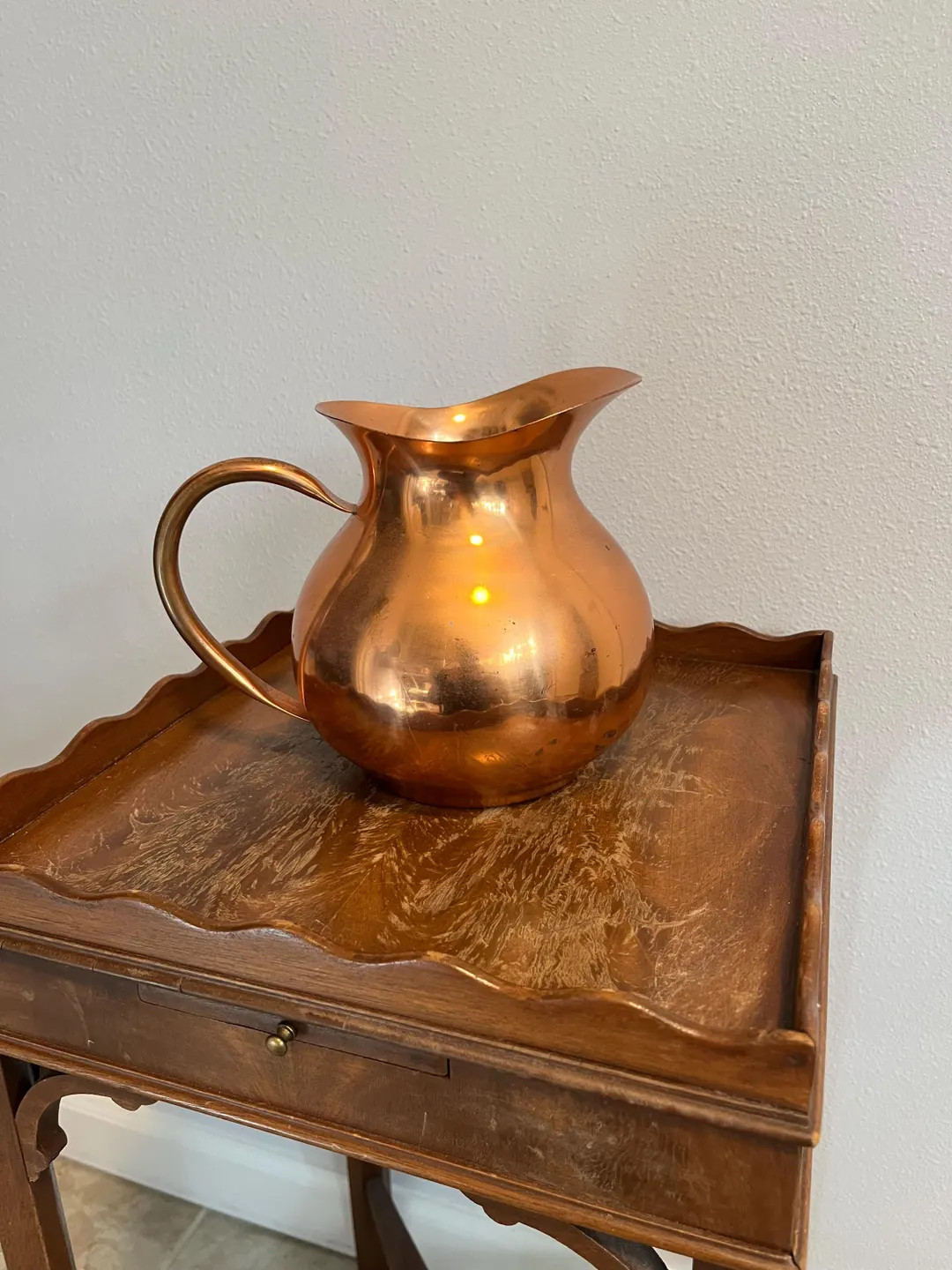 Vintage Tagus Copper Pitcher, Made in Portugal - Etsy | Etsy (US)