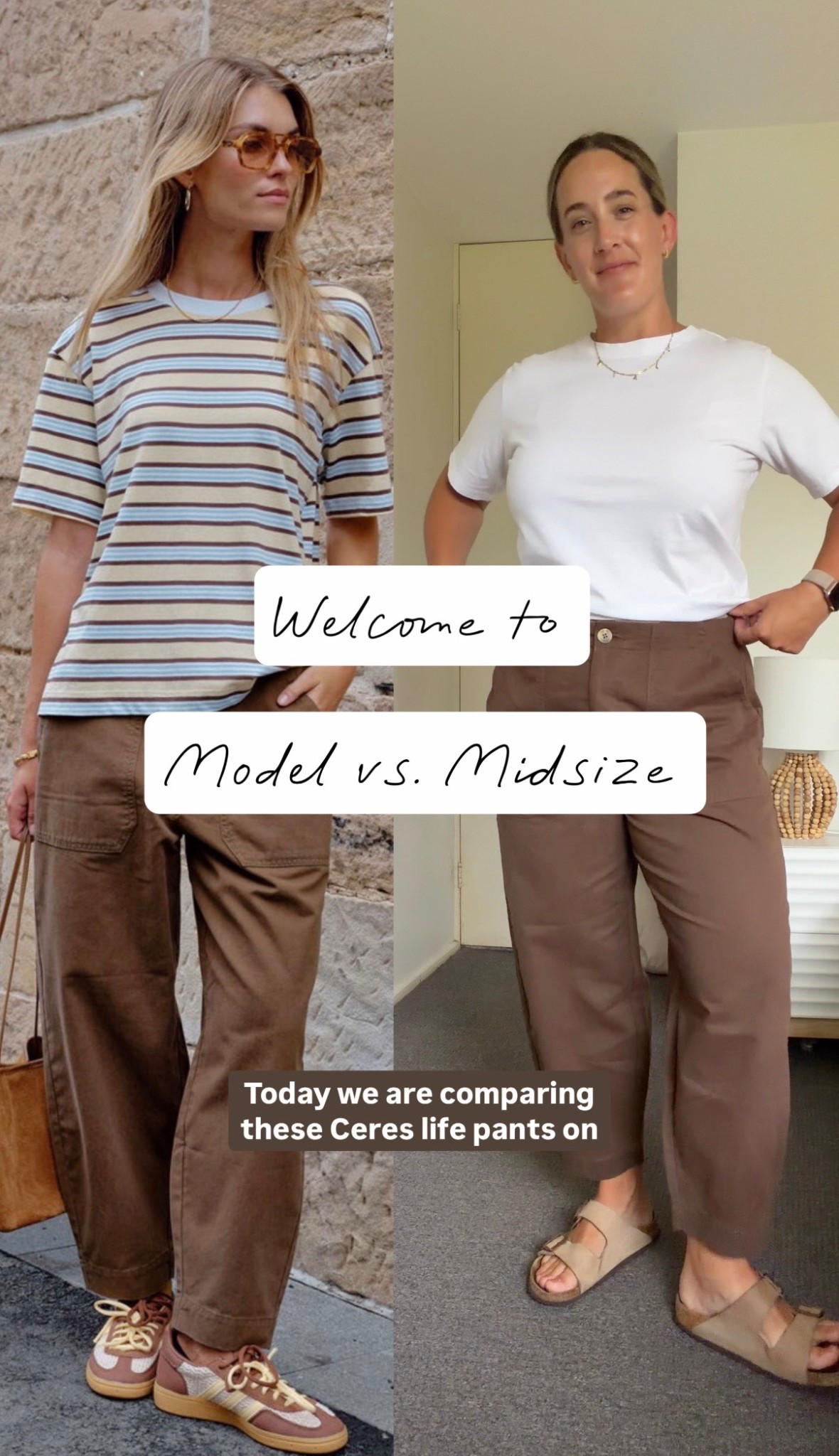 On this episode of my video series we compare the Ceres Life Weekender pants on the model vs a size 16. I LOVE these & own both the size L & XL 🥰

#ootd #tryon #midsizee

#LTKMidsize