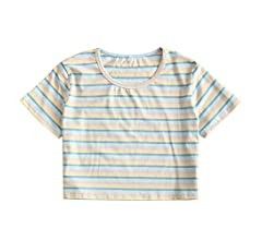 ZAFUL Women's Basic Crop Tops Short Sleeve | Amazon (CA)