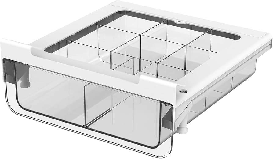 vacane Compact-depth Under Shelf Basket Organizer, Under Shelf Storage Drawer Pull Out, Under Cab... | Amazon (US)