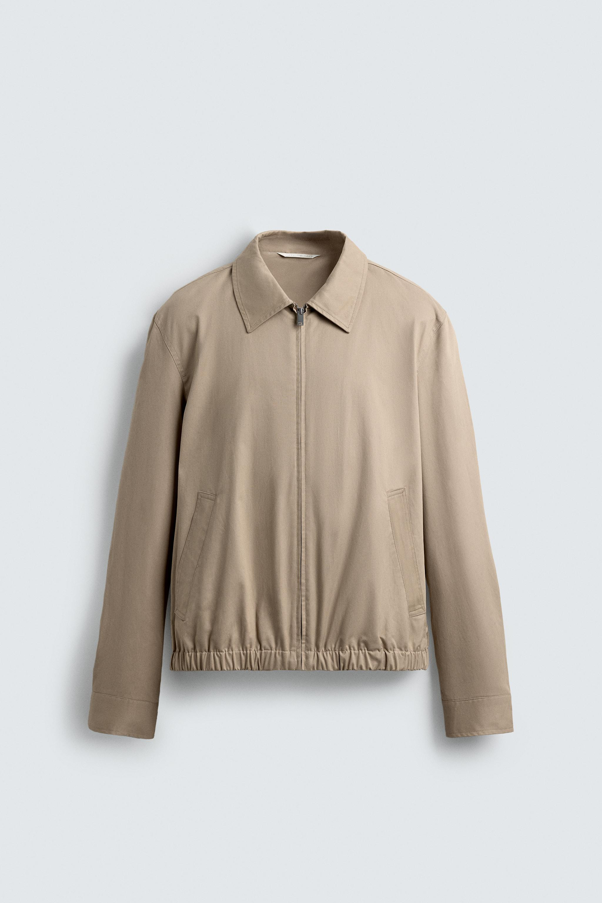 REGULAR FIT COTTON JACKET | Zara US