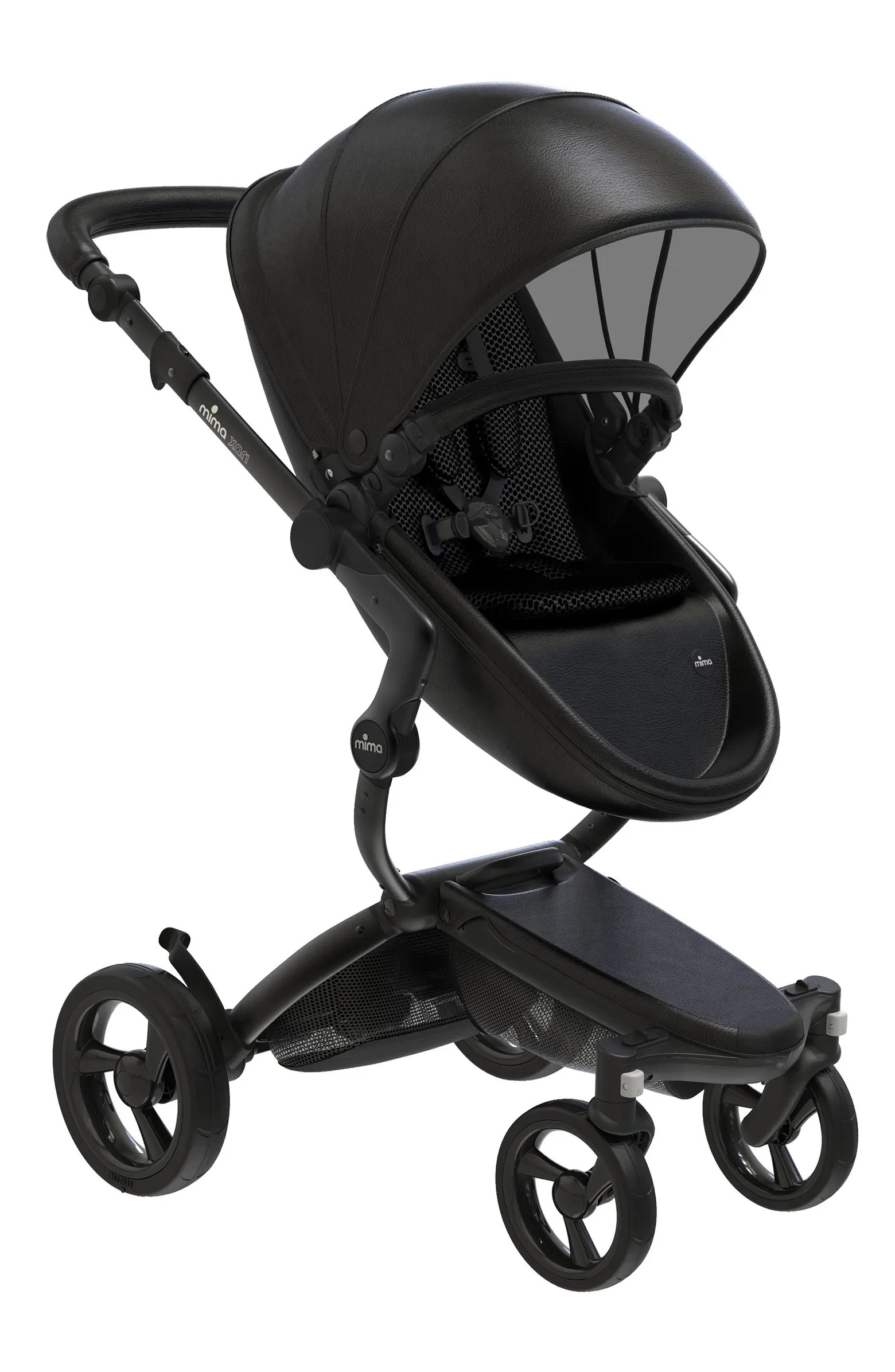 Xari 4G Black Chassis Stroller with Reversible Reclining Seat & Carrycot | Nordstrom